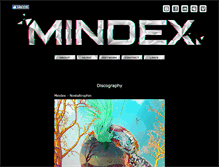 Tablet Screenshot of mindex-music.com